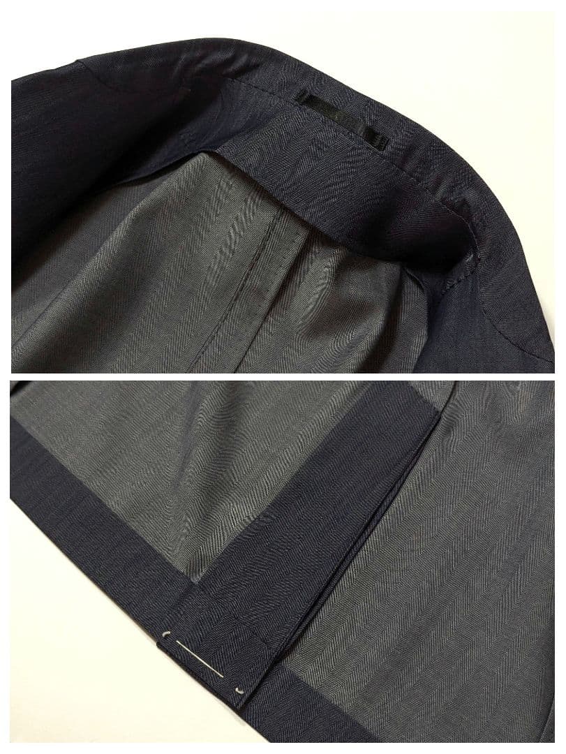 超高級約8万★未使用★TOMORROWLAND　シャンブレーテーラードジャケット