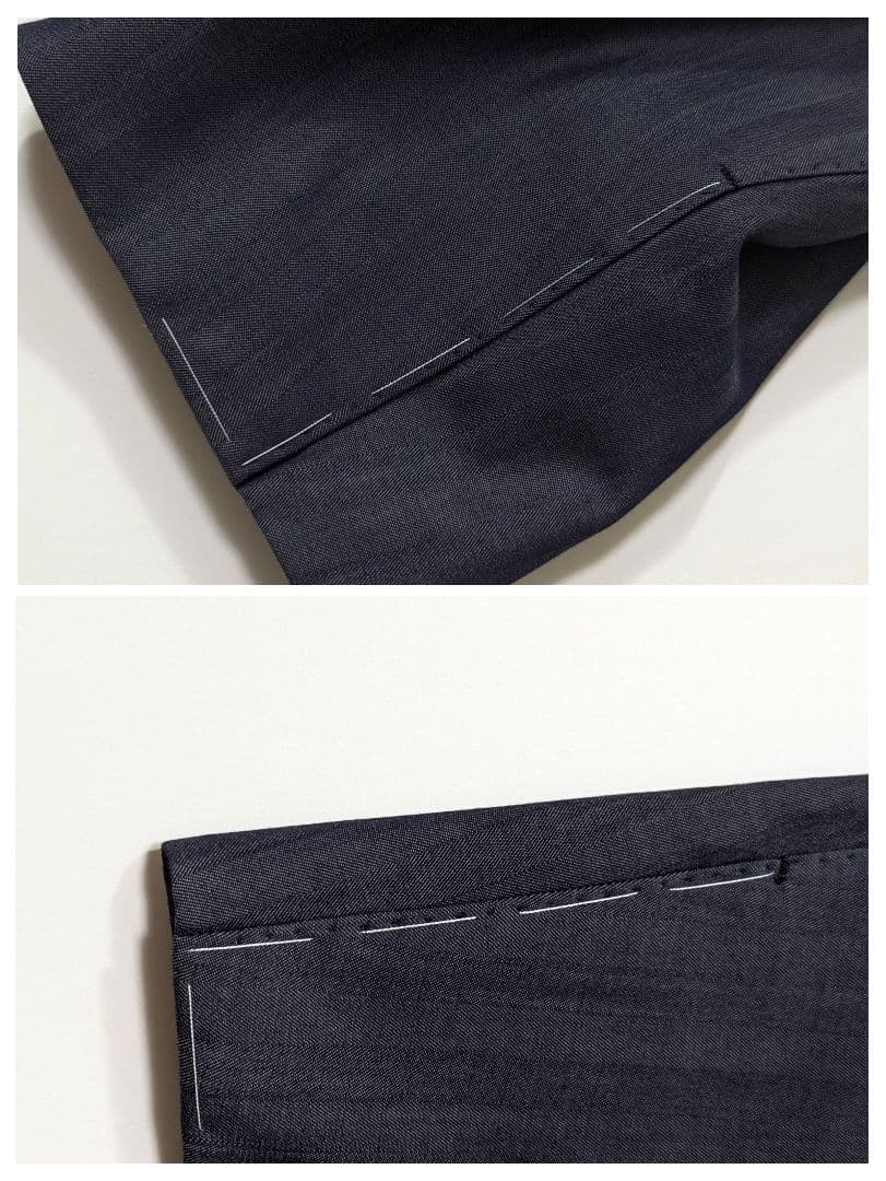 超高級約8万★未使用★TOMORROWLAND　シャンブレーテーラードジャケット