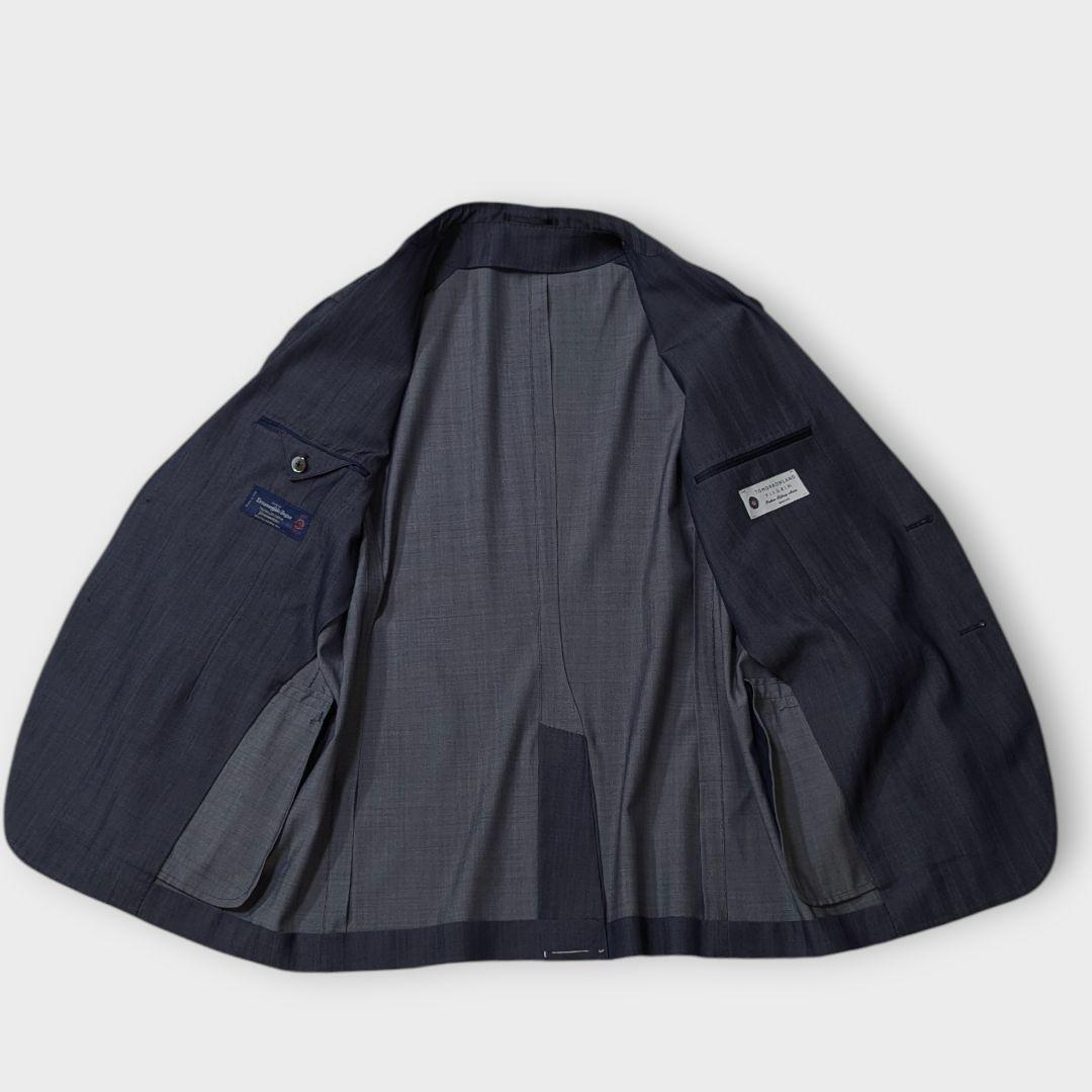 超高級約8万★未使用★TOMORROWLAND　シャンブレーテーラードジャケット