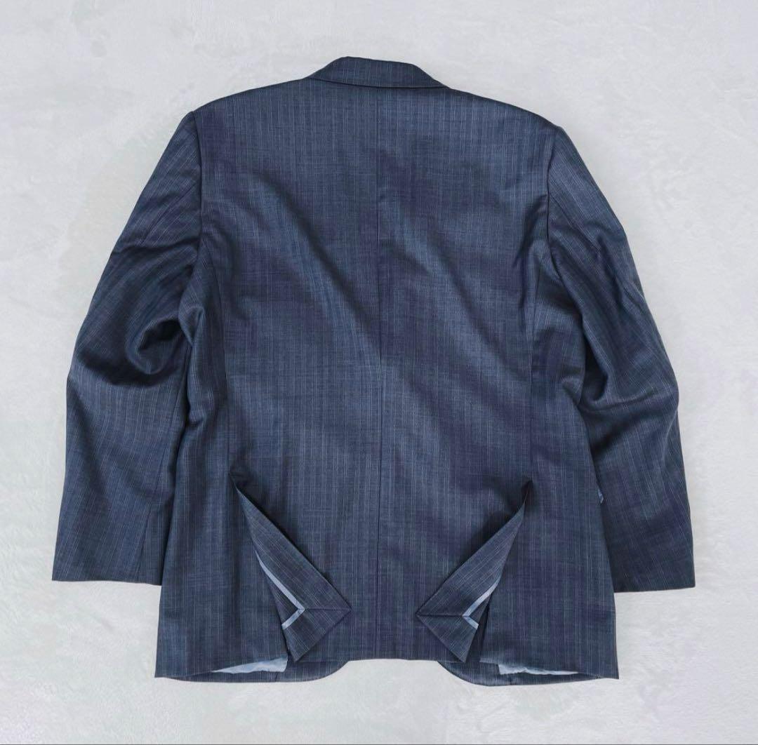 美品エルメネジルドゼニア　トロフェオ　スーツ　シングル　サイドベンツ　グレー　L