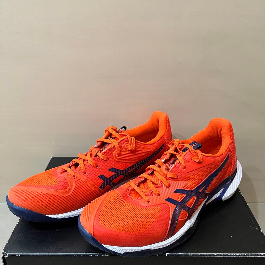 ASICS solution speed ff2 テニスシューズ オレンジ