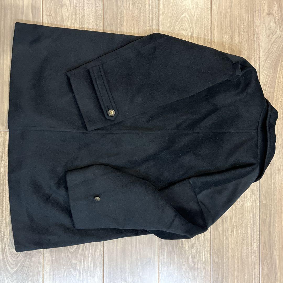 Fano Studios ダブルブレストウールハーフチェスターコート