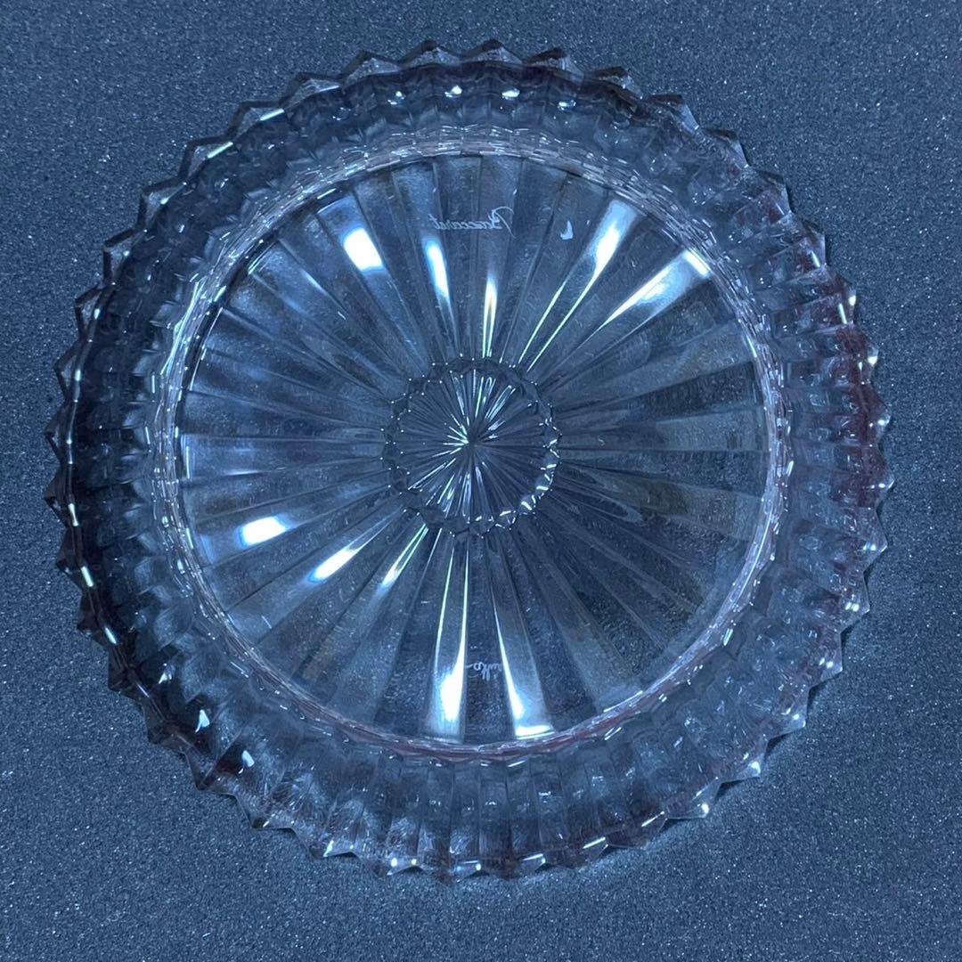 美品 バカラ ミルニュイ サラダ ディッシュ プレート 深皿 箱入