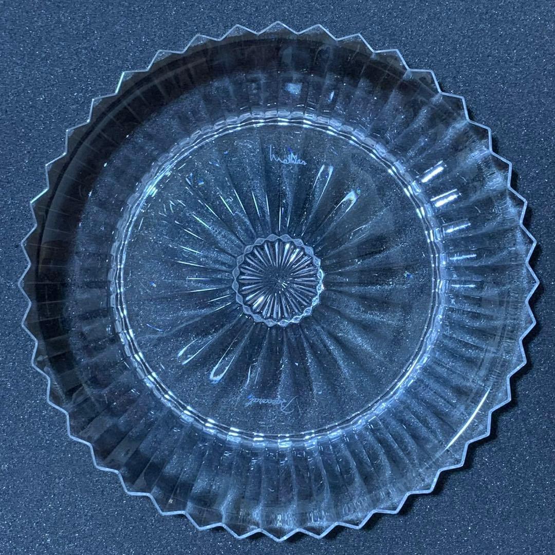 美品 バカラ ミルニュイ サラダ ディッシュ プレート 深皿 箱入