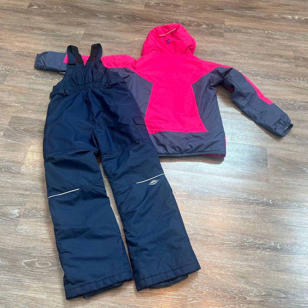 コロンビア　スキーウェア　150 女の子　美品 パンツ紺色　L