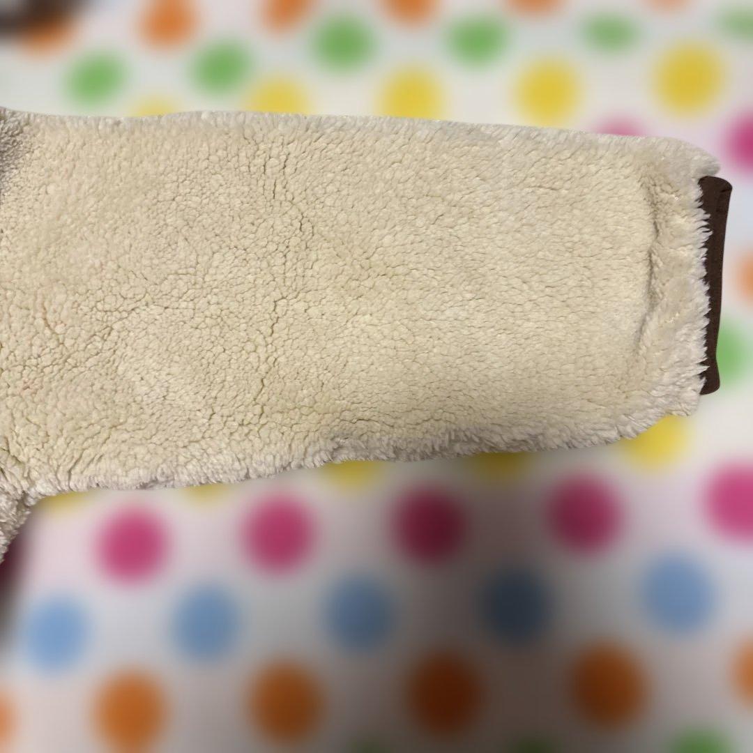 【現行品】ミキハウス　ダブルビー　モコモコ　アウター　ジャンバー　110cm