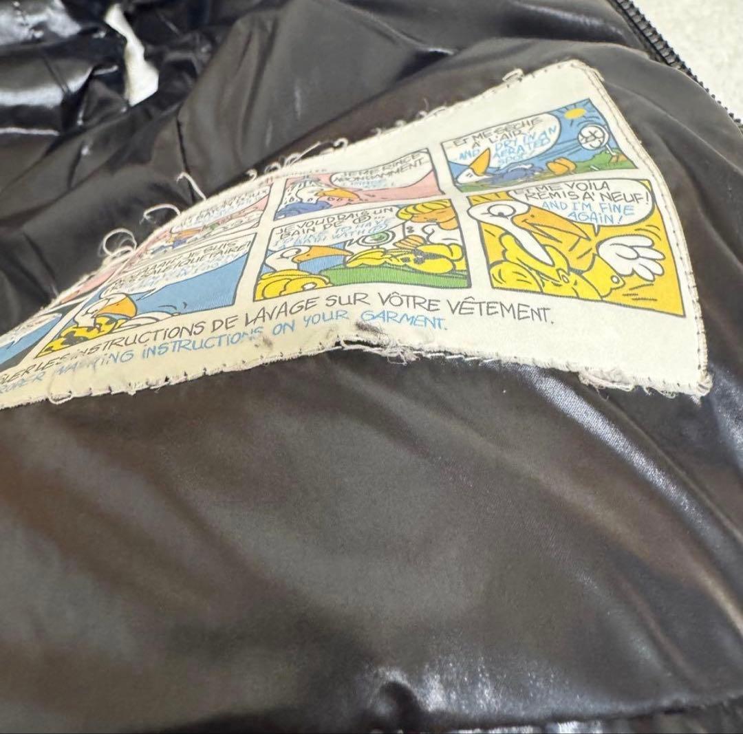 ✨美品✨モンクレール ダウンベスト GAHANA ロゴ ワッペン 黒 0サイズ
