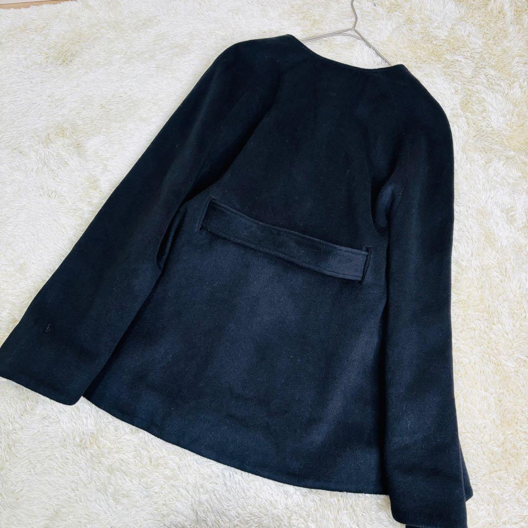 maison de Dolce. ケープコート ポンチョ ノーカラー ベルト