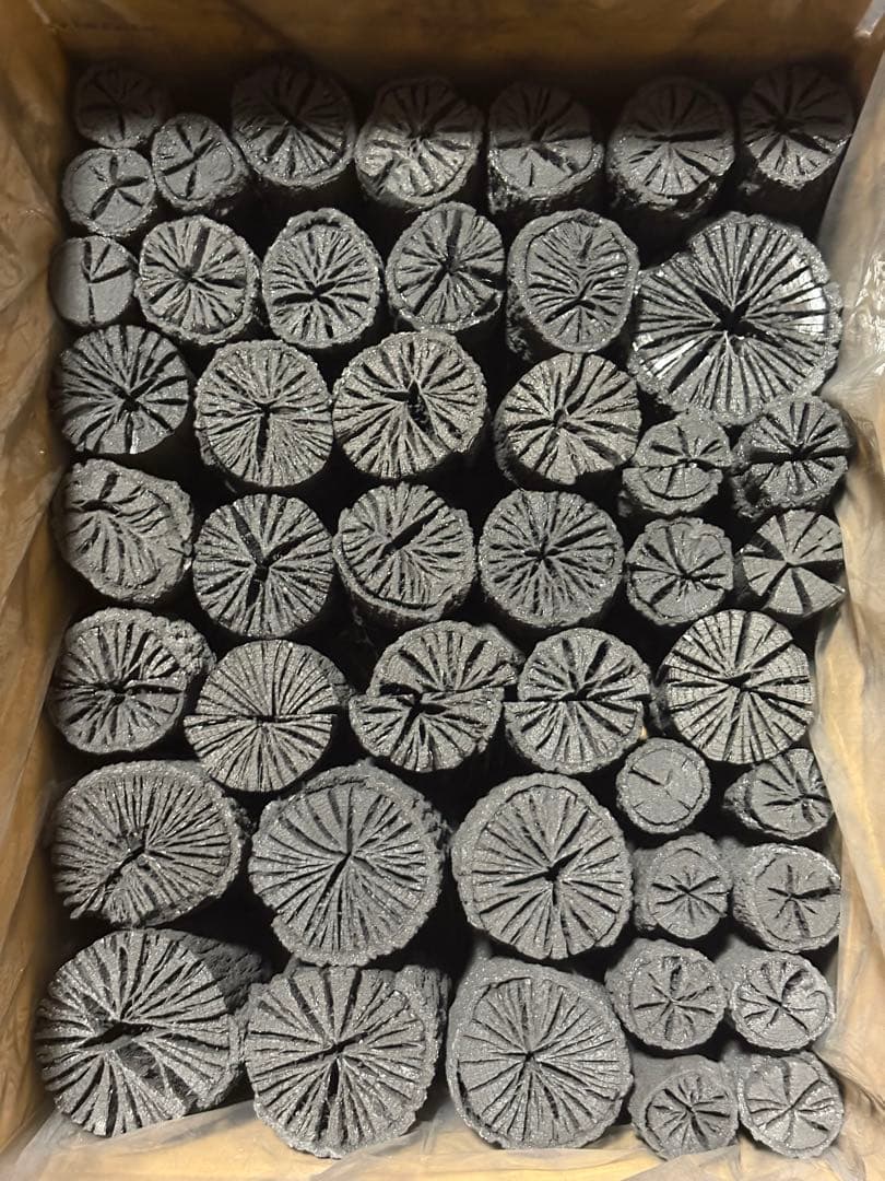 【稽古用】炉用組炭6点前