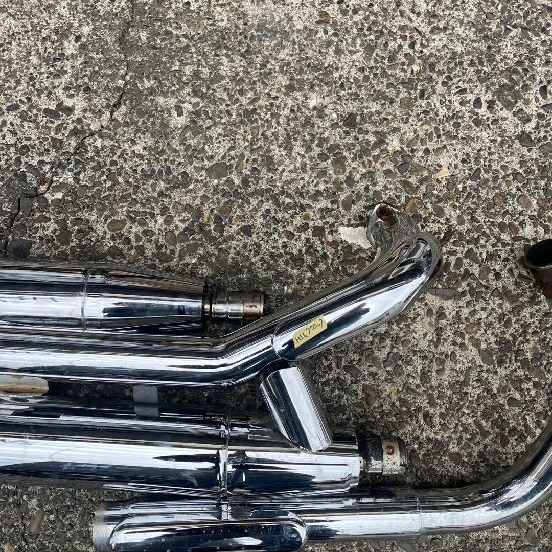 ドラッグスター400クラシック取り外し　純正マフラー　車検用　中古