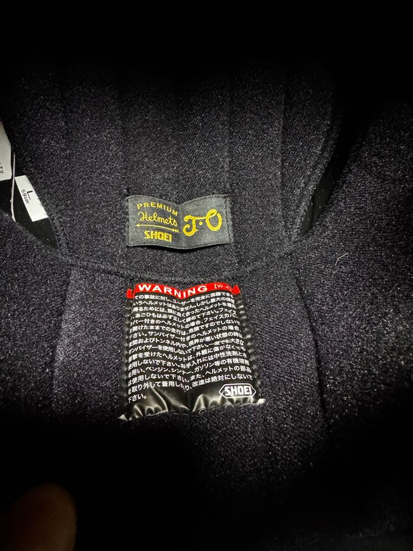 SHOEI J•O ジェイオー ジェットヘルメット マットブラック JO