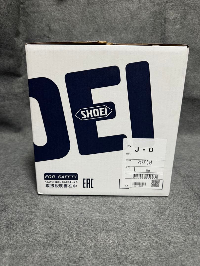 SHOEI J•O ジェイオー ジェットヘルメット マットブラック JO