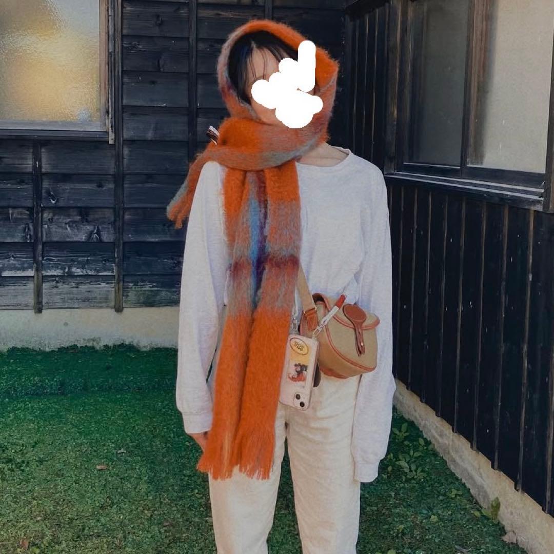 Ray BEAMS MANTAS EZCARAY タータン ストール