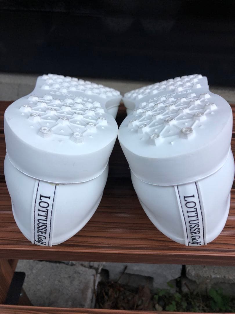 300番 超美品LOTTUSSE ゴルフシューズ 40 25.0cmスパイクレス