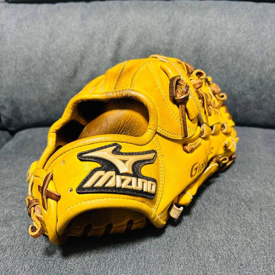 ミズノ グローバルエリート 一般軟式内野用グローブ　Lv 超人気