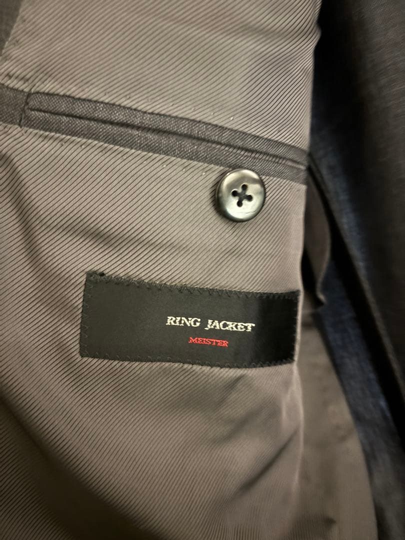 Ring jacket Meister モヘア＆ウール