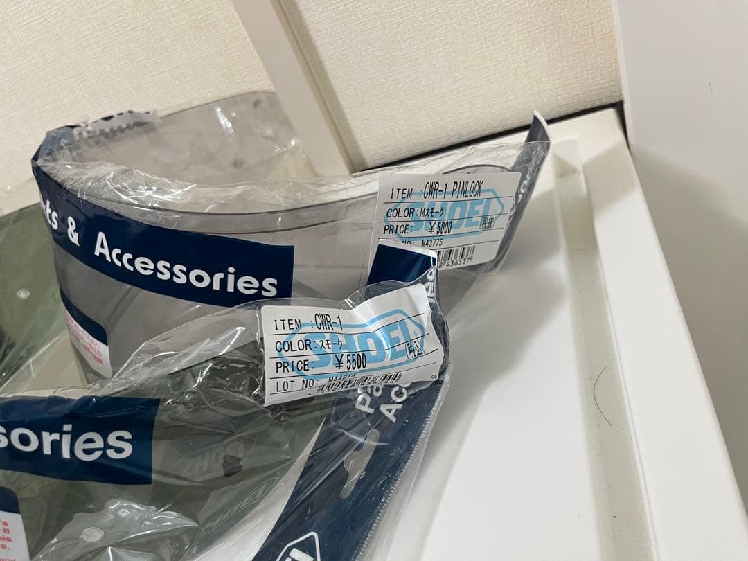 純正新品 CWR-1 ＆ CWR-F スモークシールド SHOEI