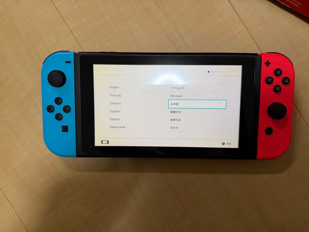Nintendo Switch 本体【箱あり】SDカード付き