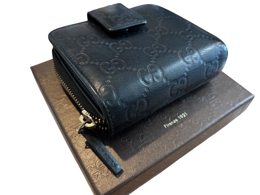 GUCCI 2016年製二つ折り財布