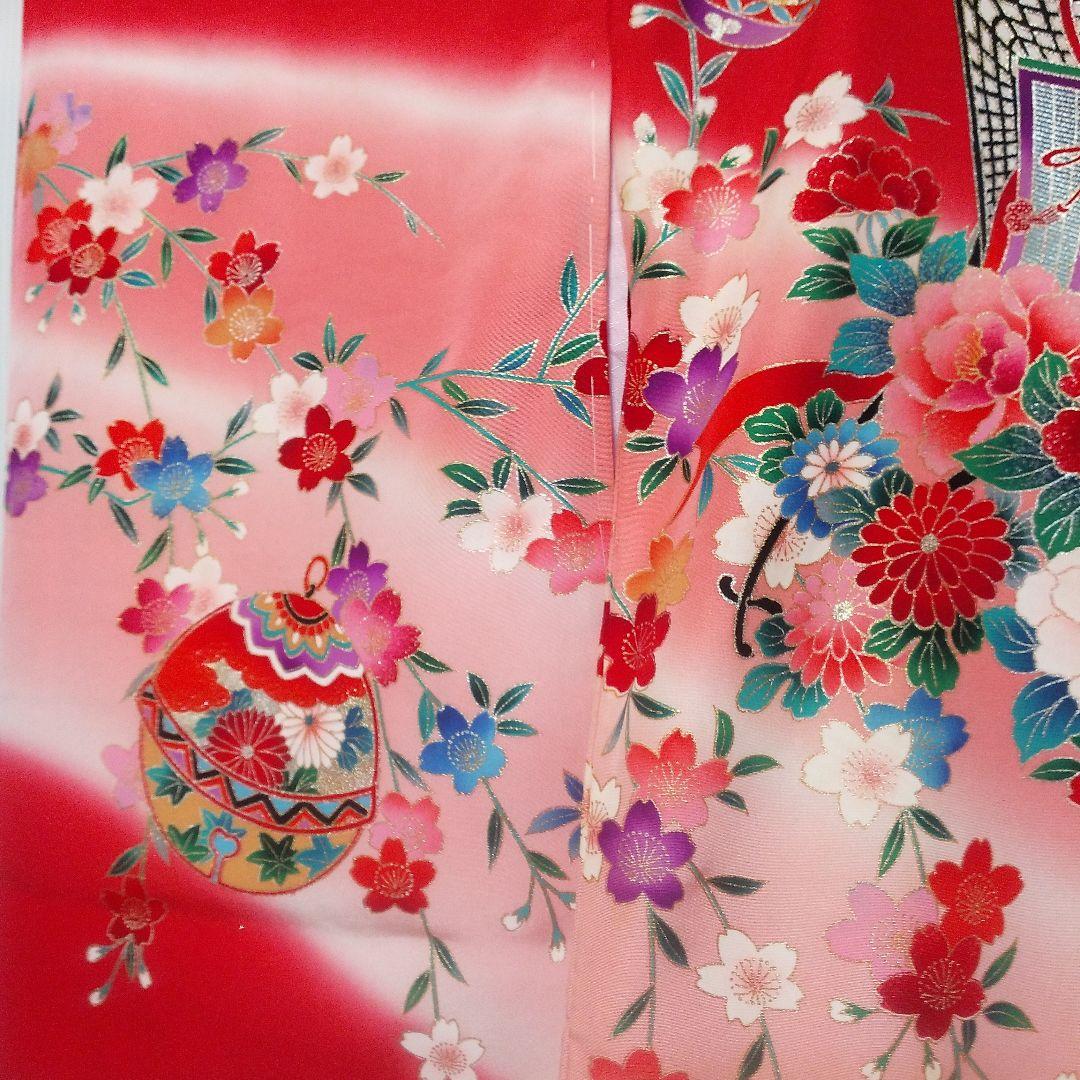 お宮参り お祝い着 女の子 正絹 未使用 No113