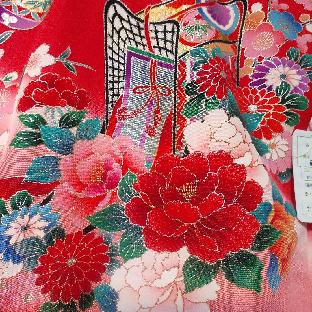 お宮参り お祝い着 女の子 正絹 未使用 No113