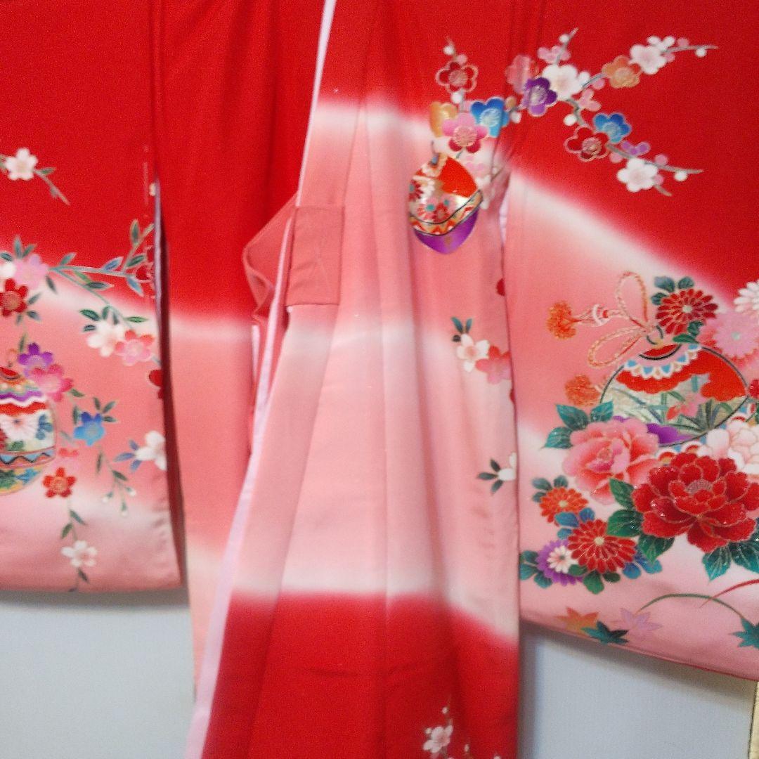 お宮参り お祝い着 女の子 正絹 未使用 No113