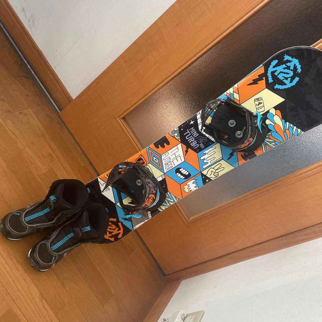 K2 MINI TURBO １００センチ スノーボード バインディング、ブーツ