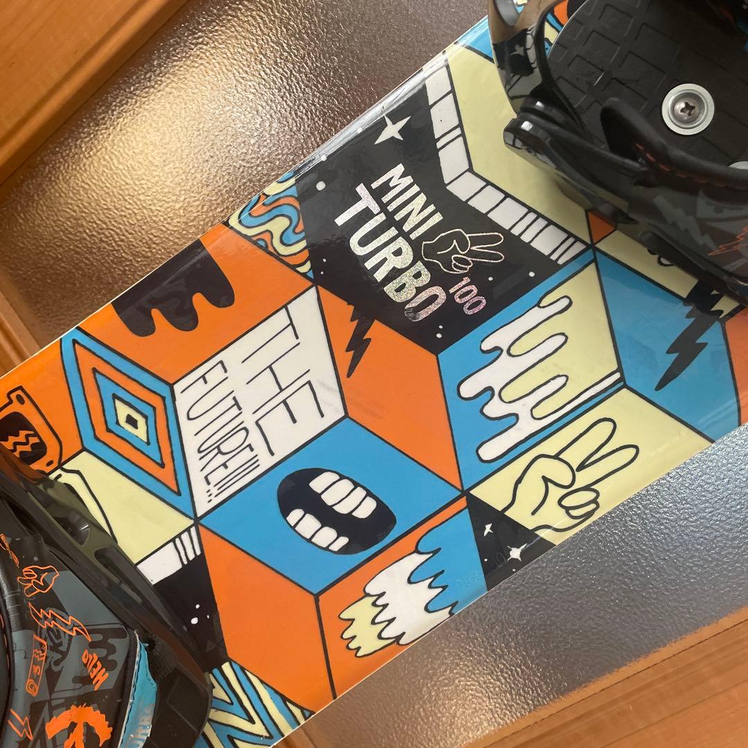 K2 MINI TURBO １００センチ スノーボード バインディング、ブーツ