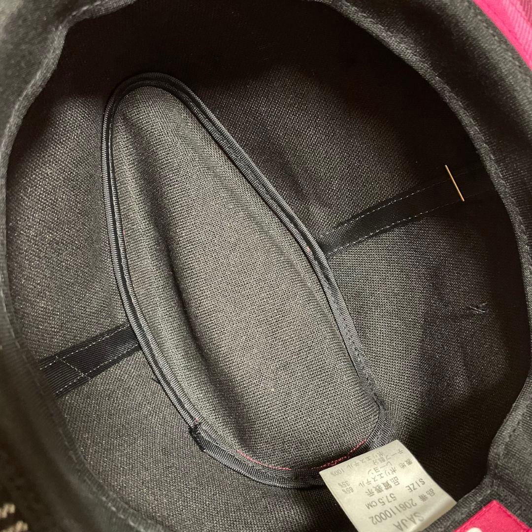 MA*RS マーズ ピンクチェック柄 ハット 平成 ギャル系