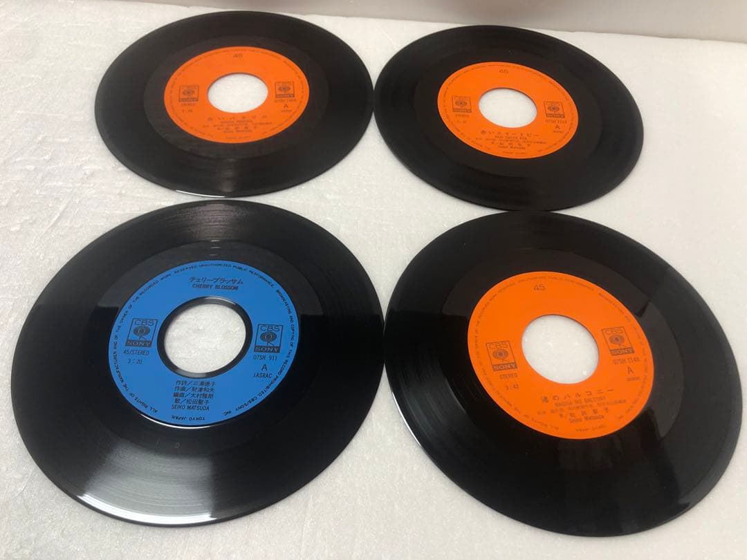 松田聖子 レコードセット 4枚組