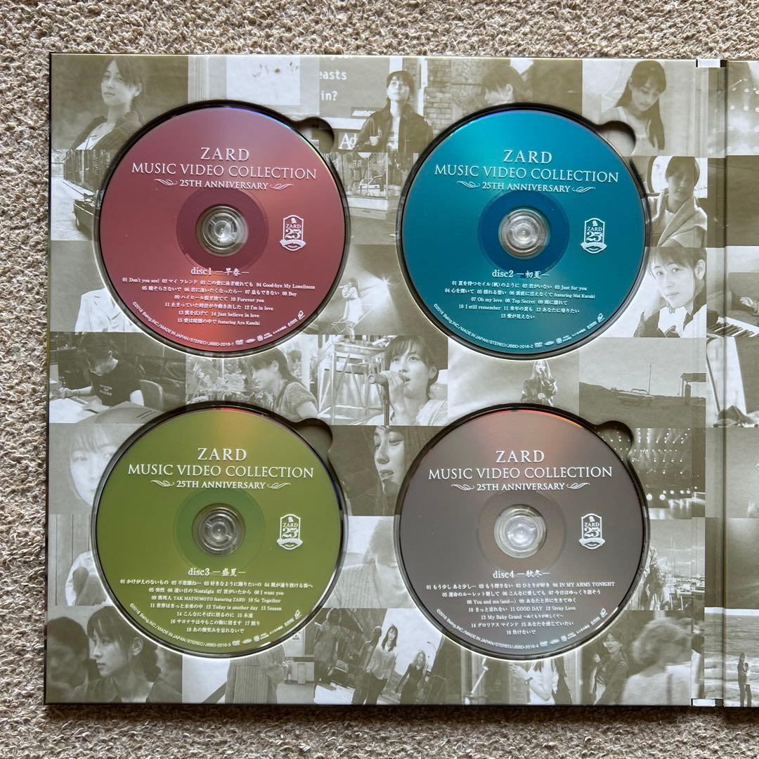 ZARD MUSIC VIDEO COLLECTION～25th DVD5枚組