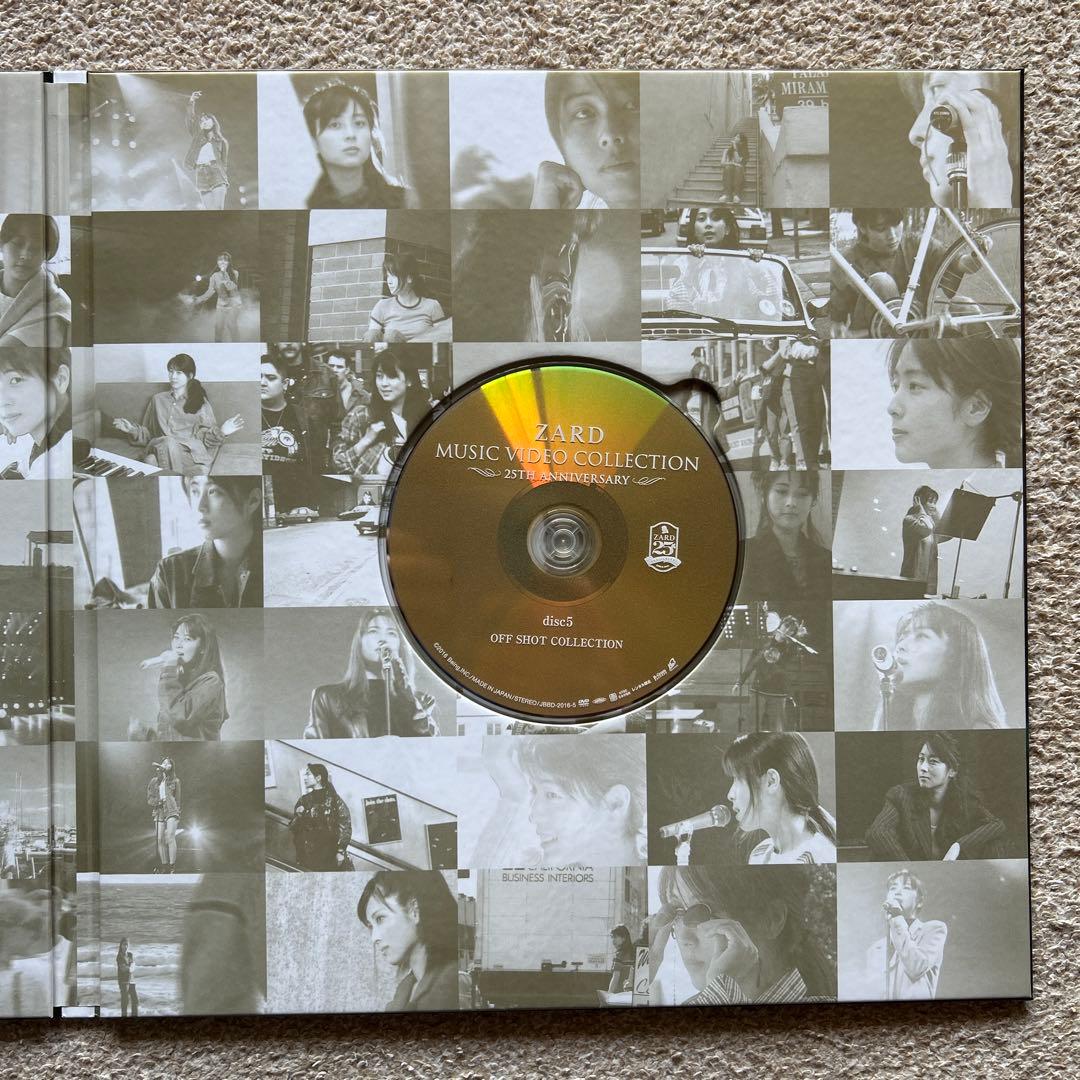 ZARD MUSIC VIDEO COLLECTION～25th DVD5枚組