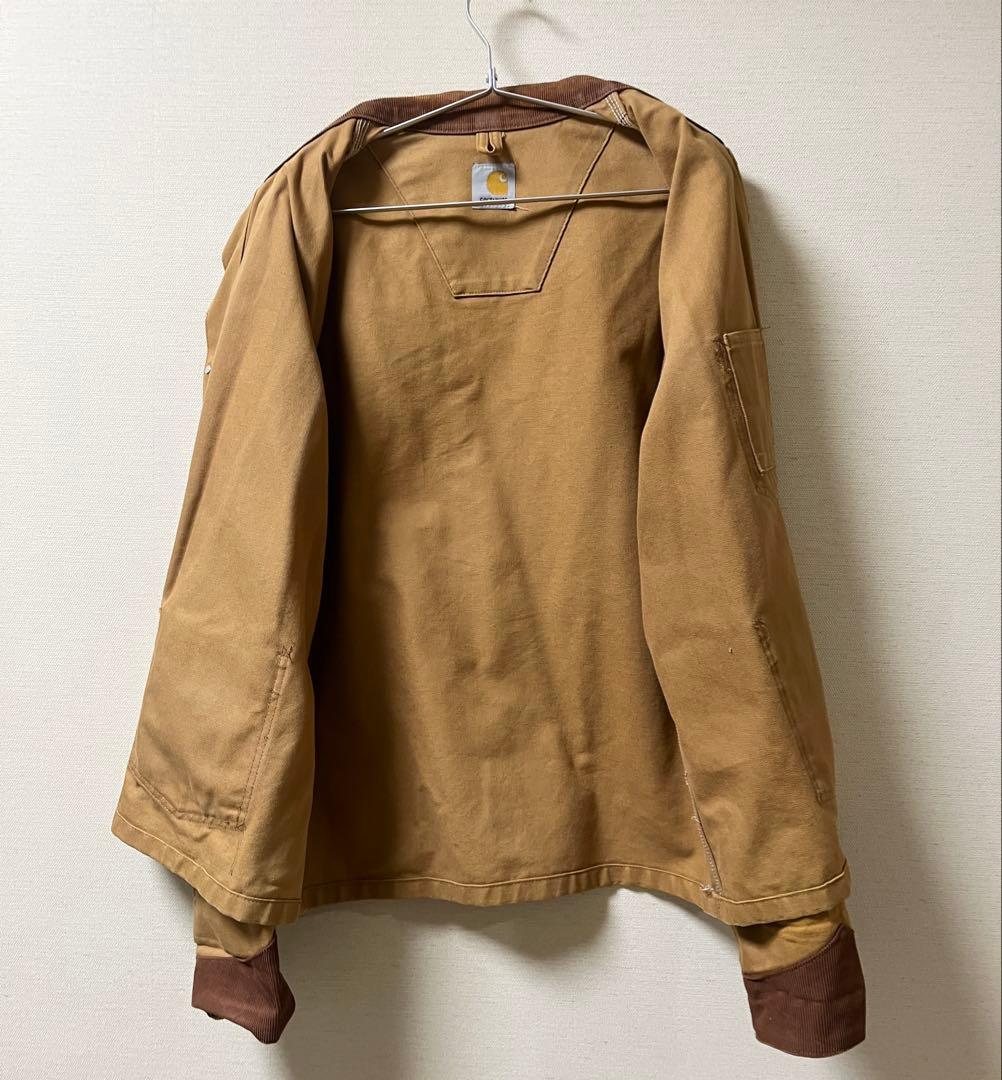 カーハート ダック × コーデュロイ カバーオール エンジニア ワークジャケット