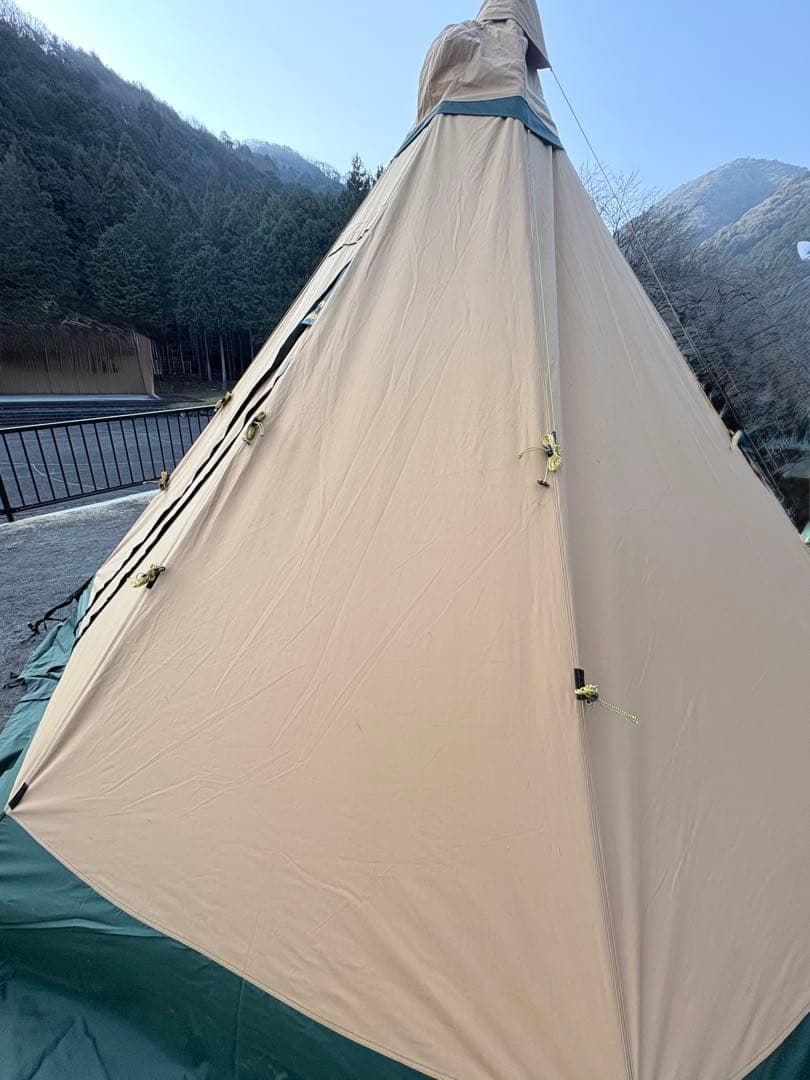 テンティピ　ジルコン7 薪ストーブ未使用　美品