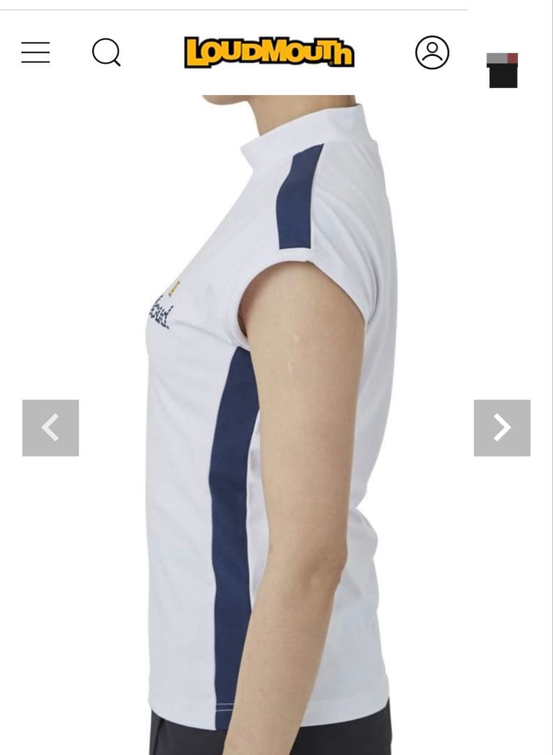 ☆ラウドマウス☆ レディースモックネックシャツ３枚