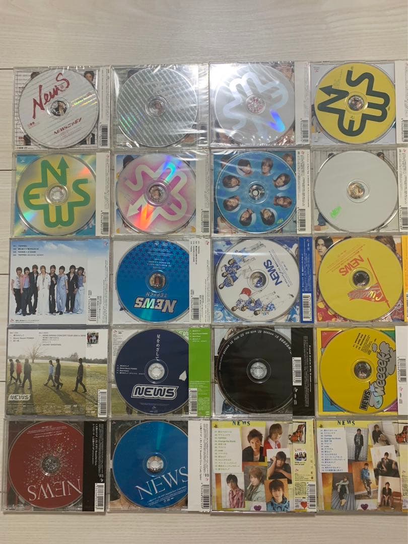 NEWS 未開封CD まとめ売り