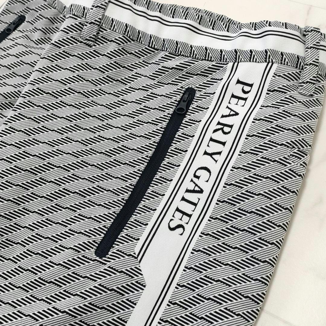 【美品】パーリーゲイツ　PGライン　ジャガード　ジョガーパンツ　ロゴ　総柄　5