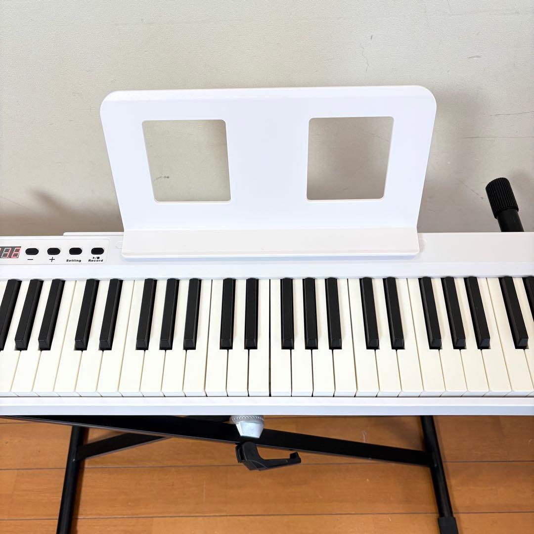 【美品・動作良好】Longeye 充電式 88鍵盤 電子ピアノ 送料込み