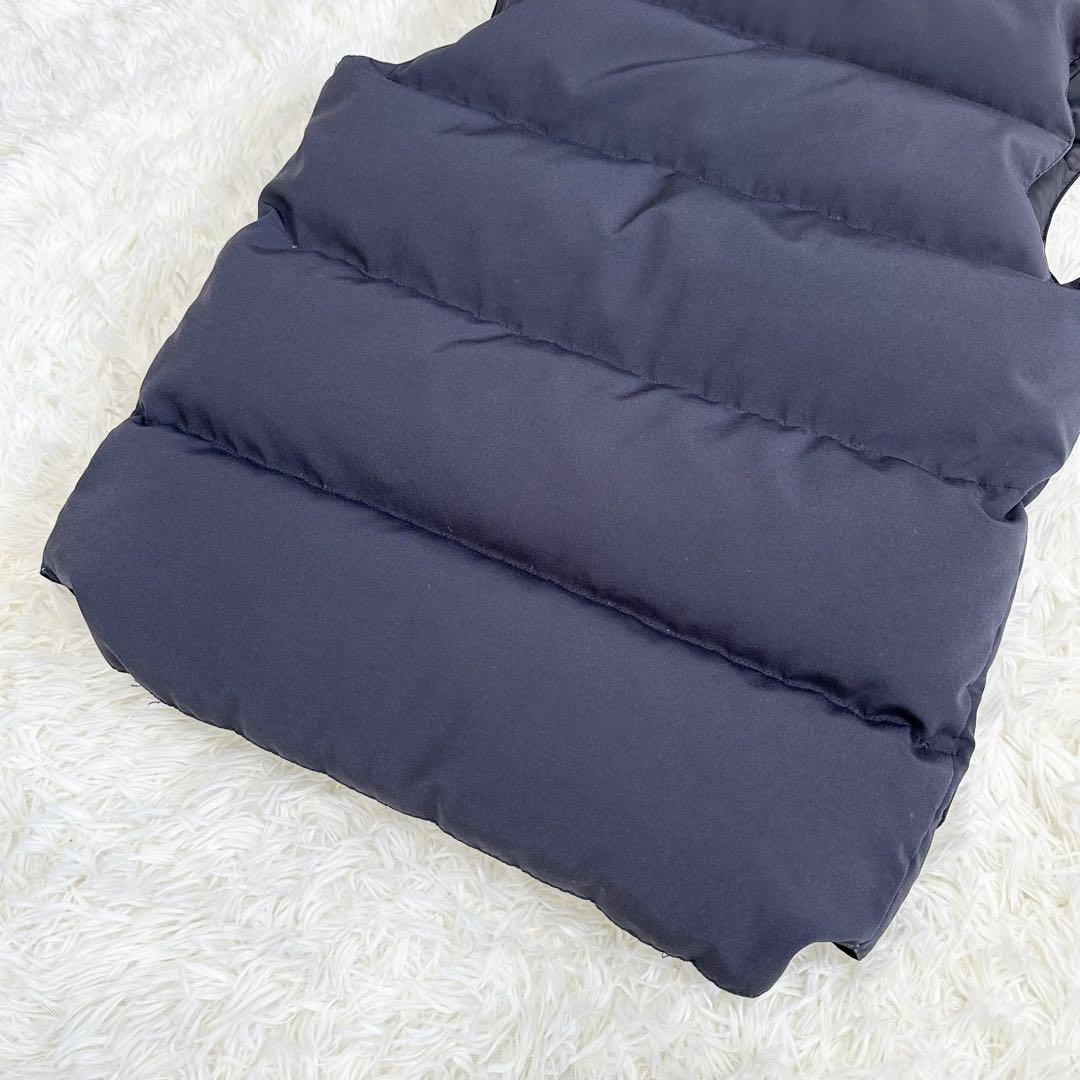極美品 カナダグース フリースタイル ネイビー ダウンベスト ロゴワッペン XS