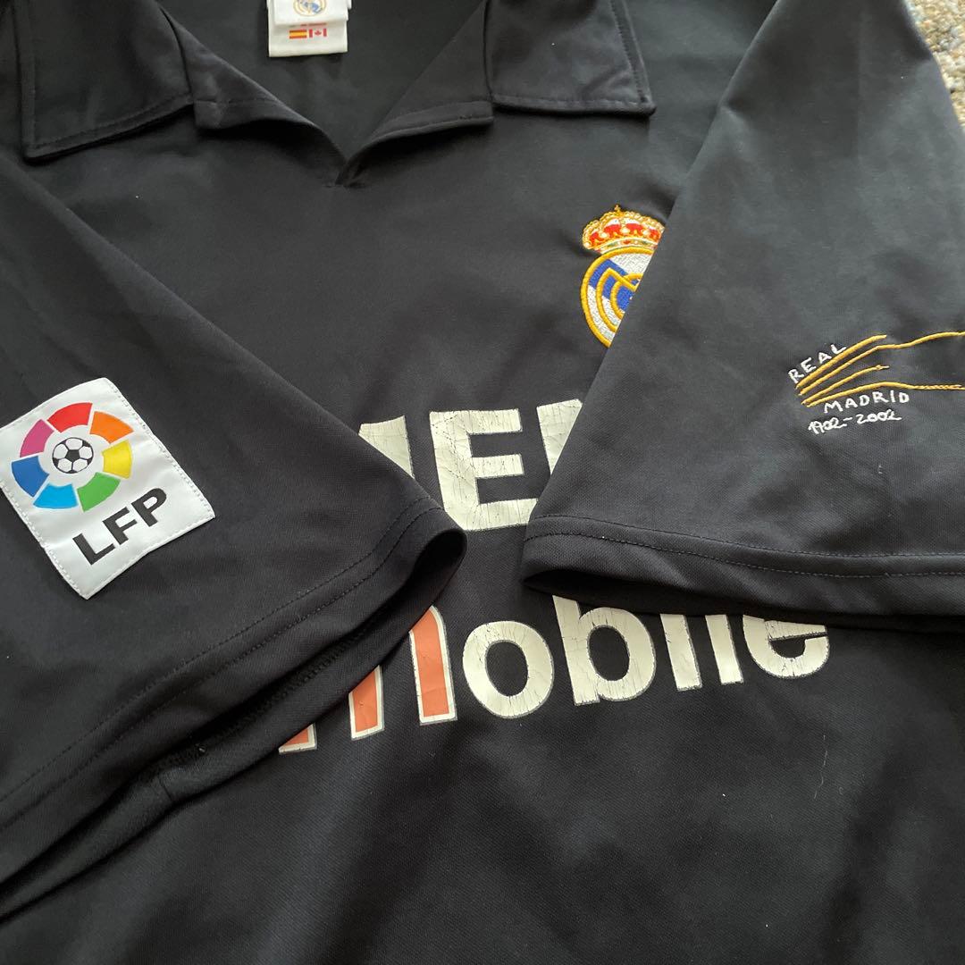 正規　02/03　レアルマドリード　サッカー　ユニフォーム　100年記念　00s