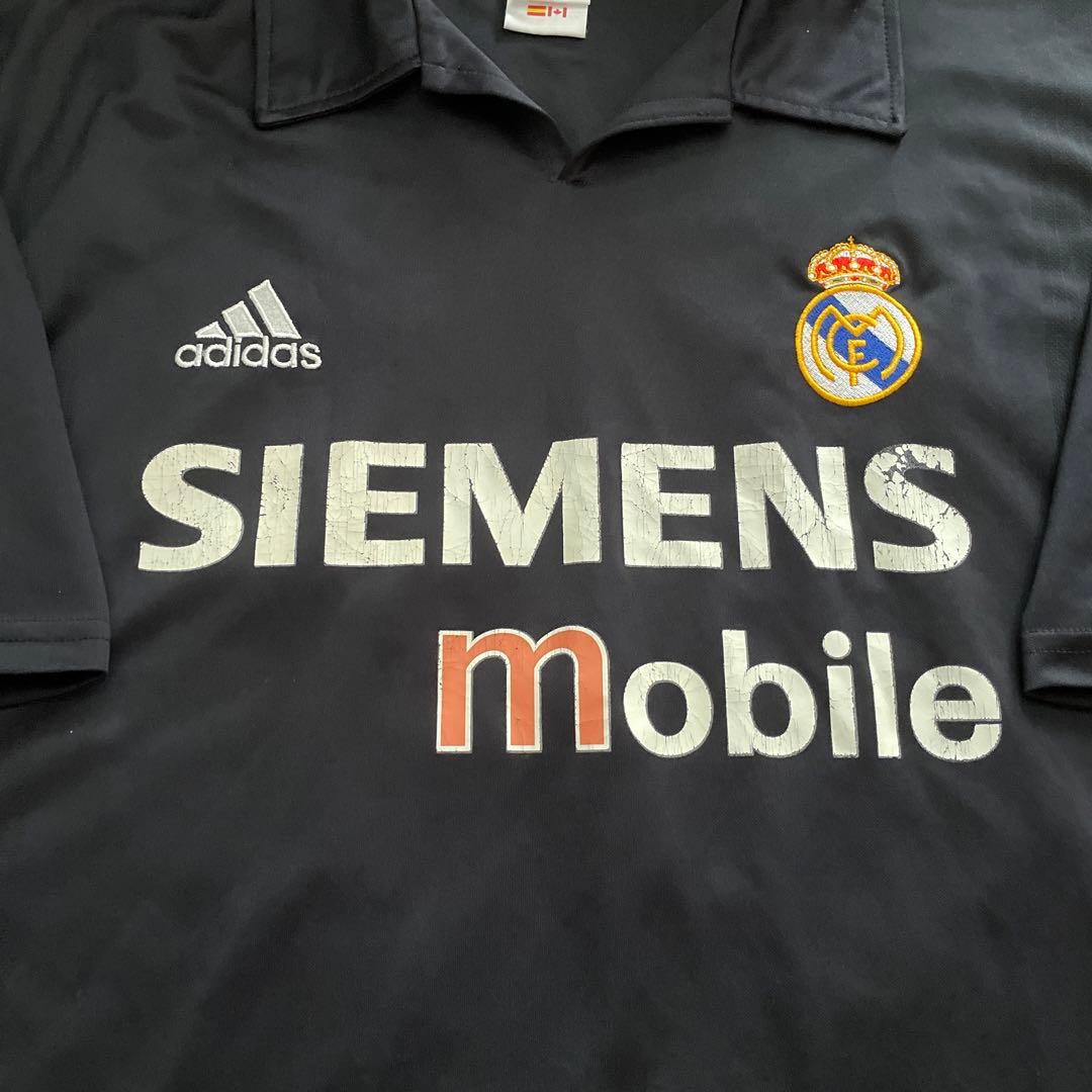 正規　02/03　レアルマドリード　サッカー　ユニフォーム　100年記念　00s