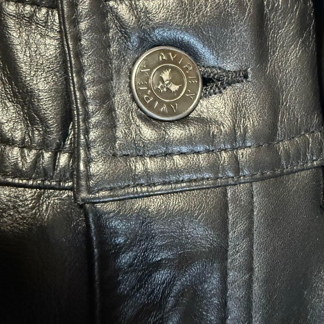 アビレックス　レザーパンツ　牛革　サイズXL