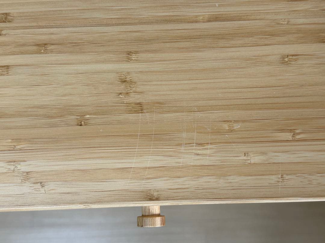 【送料込】IKEA リルオーセン　デスク　竹　バンブー