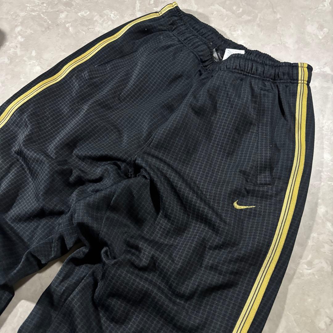 00s OLD NIKE セットアップ 黒金 y2k トラックジャケット