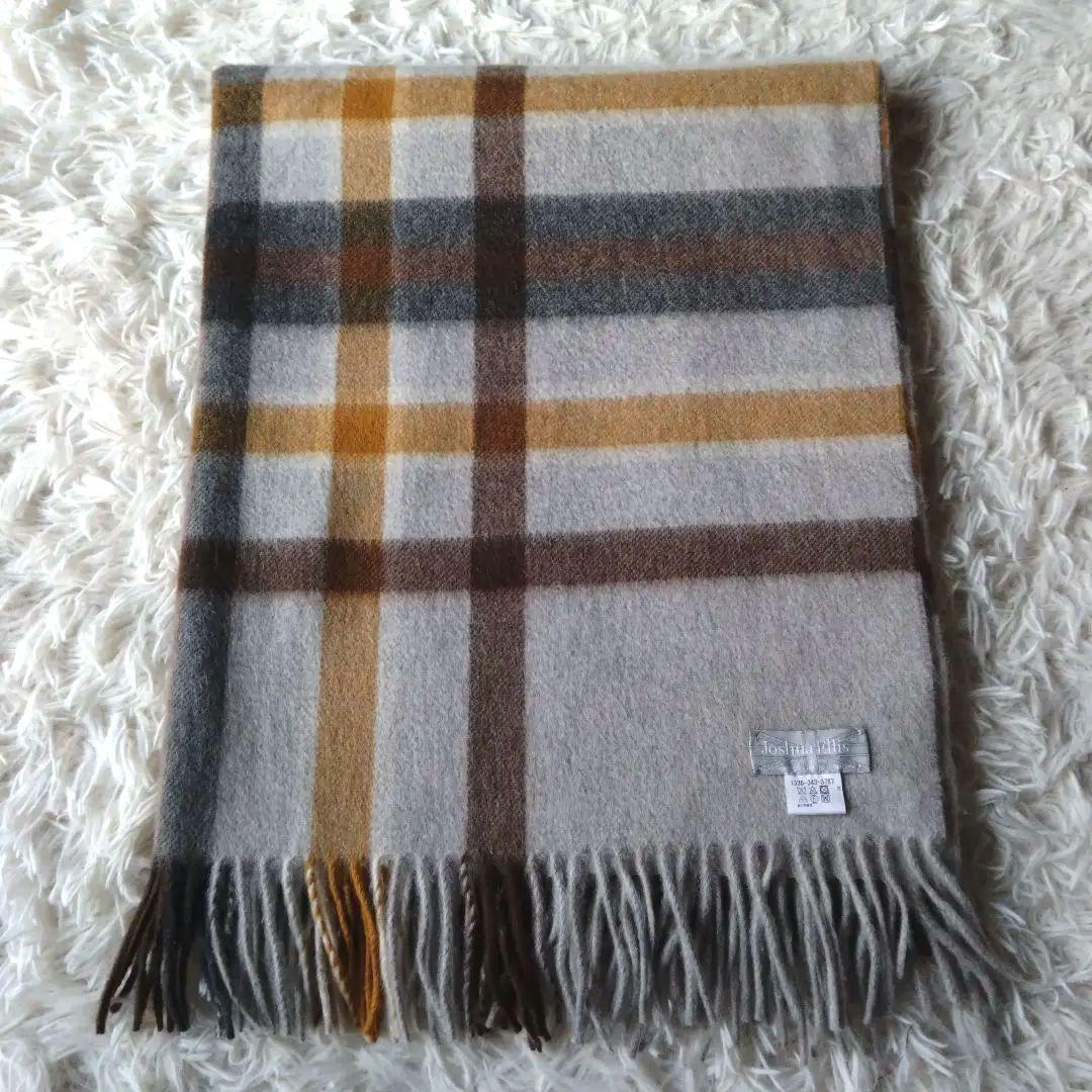 ジョシュアエリス　カシミヤ100%大判ストール　ユナイテッドアローズ