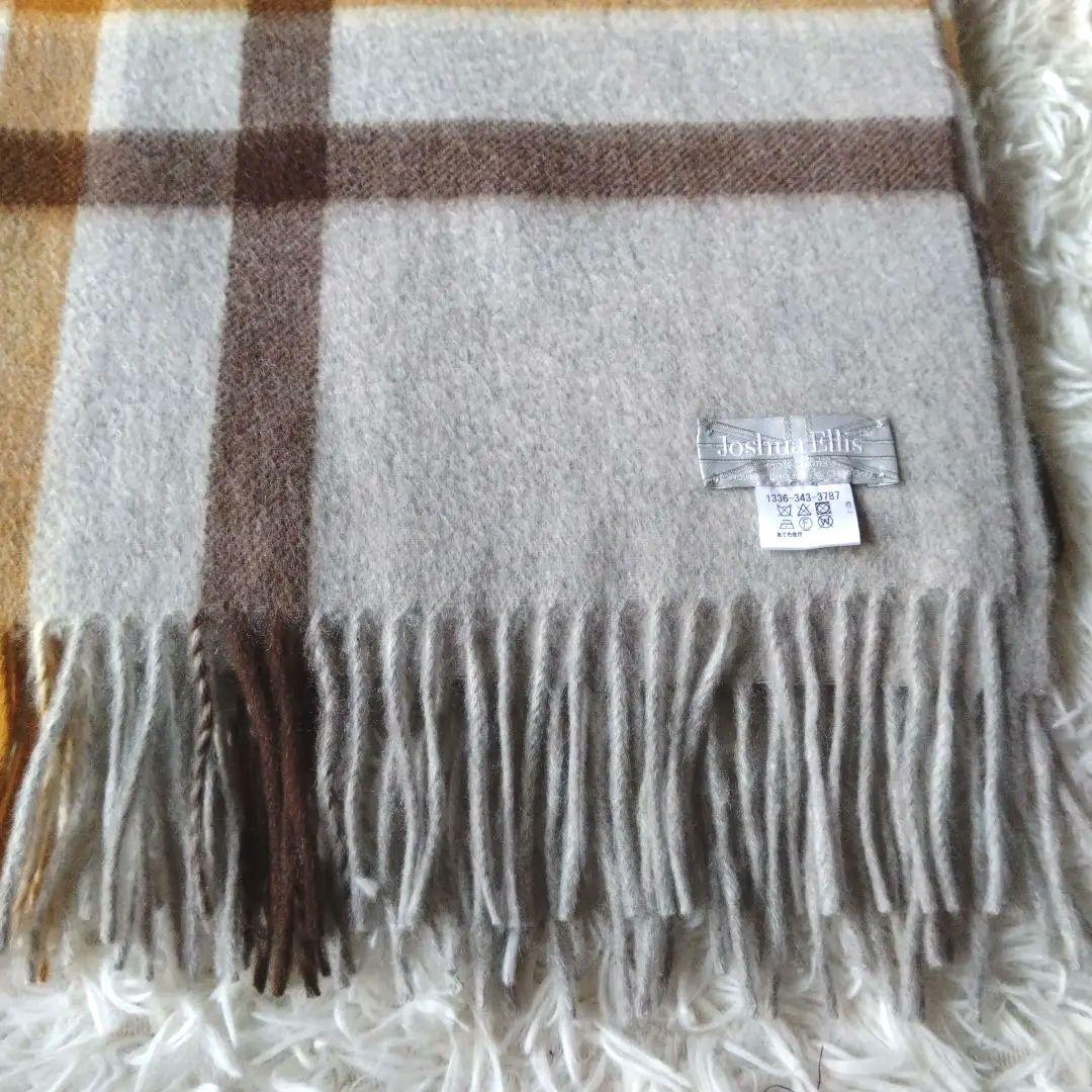 ジョシュアエリス　カシミヤ100%大判ストール　ユナイテッドアローズ