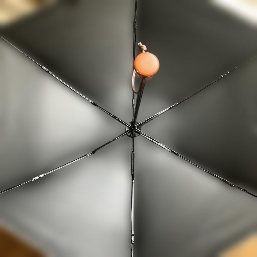 サンバリア100 3段折日傘 グリーン