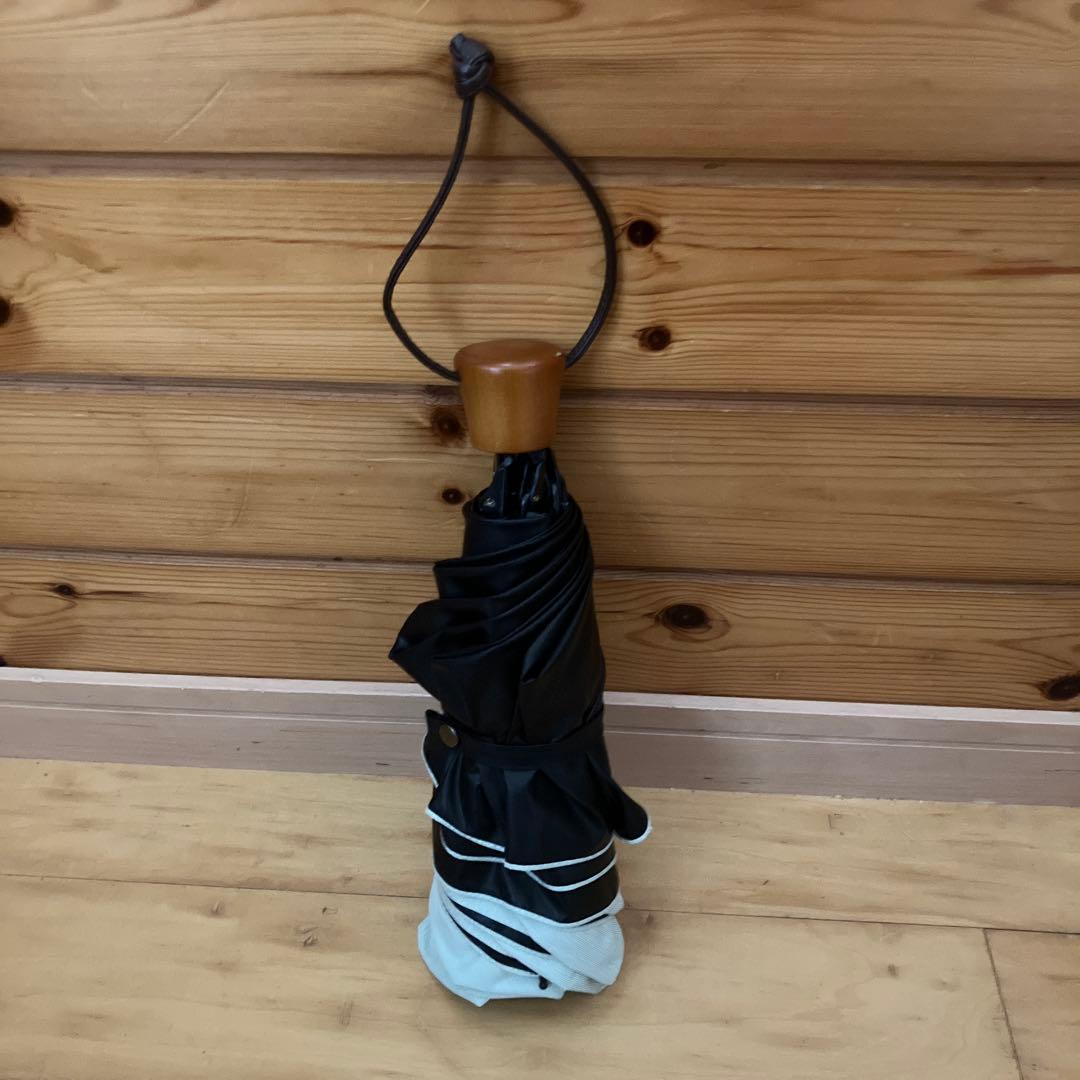 サンバリア100 3段折日傘 グリーン