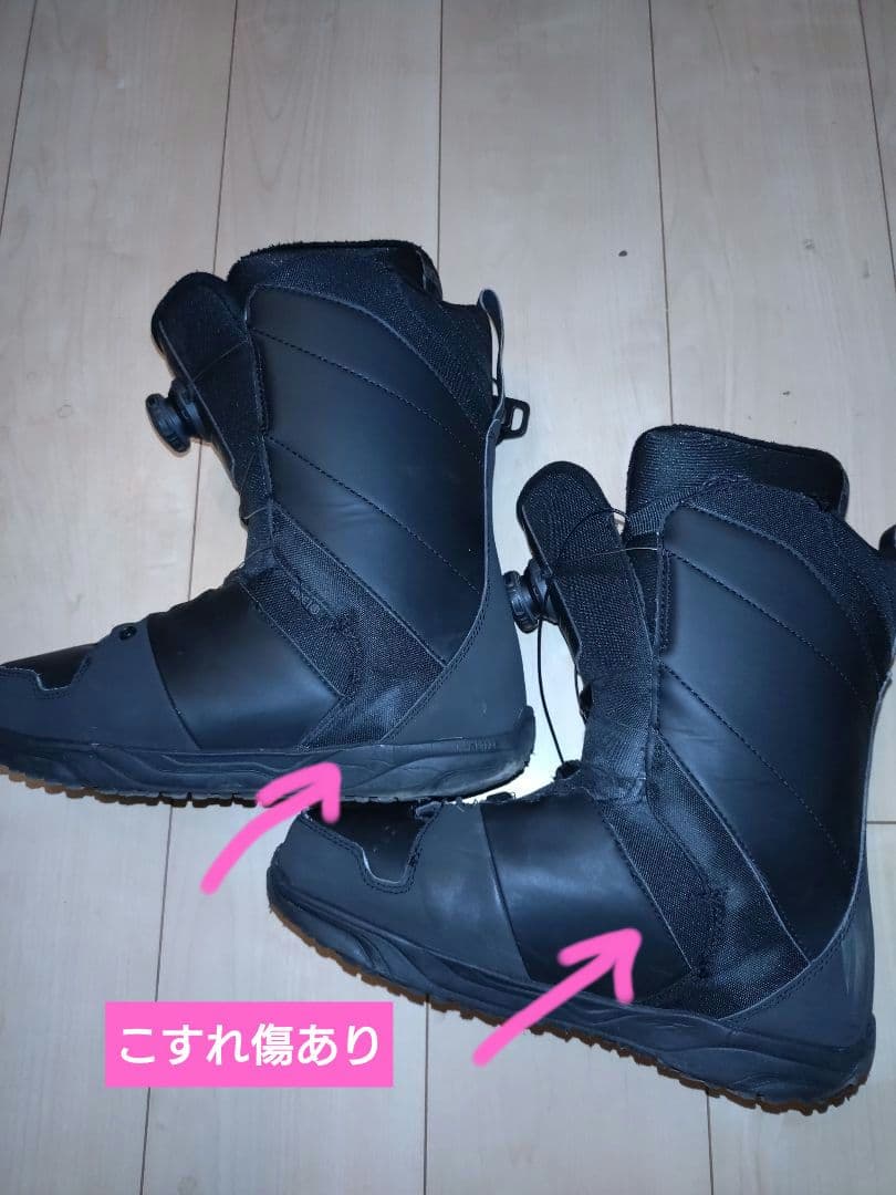 【中古品】RIDE ANTHEM ブラック スノーボードブーツ26.5cm