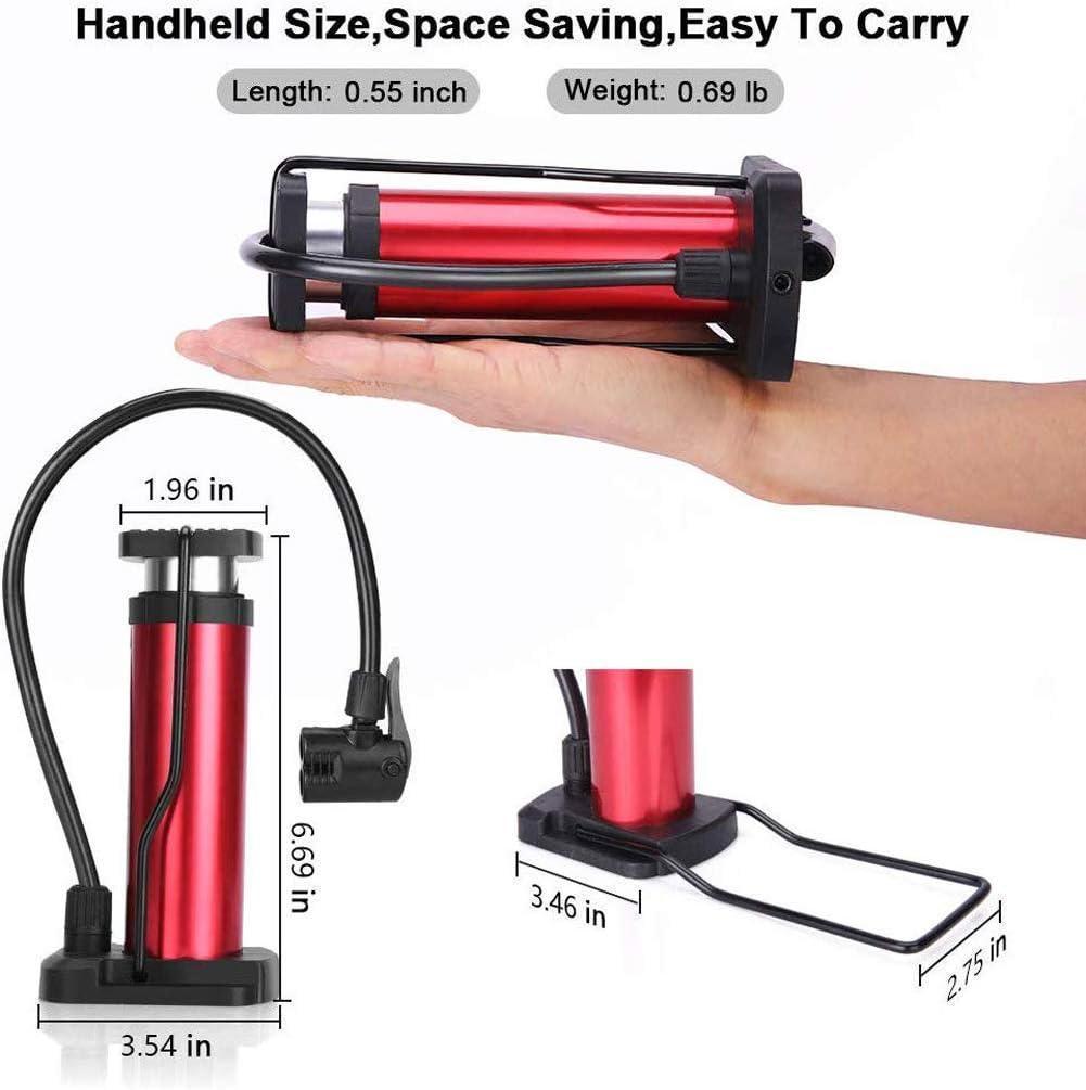 ☆ミニバイクポンプ 自転車タイヤポンプ ボール 空気入れ